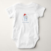 Kleurrijk Kerst T-shirt (Achterkant)