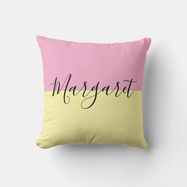 Kleurrijk kerstbedrukt Sierkussen (Voorkant)