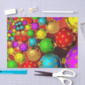 Kleurrijk kerstornament Jubilee Tissuepapier (Craft)