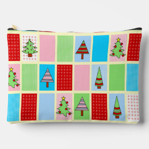 Kleurrijk kerstpatroon etui