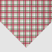 Kleurrijk kerstrood groen geplakt patroon tissuepapier (Detail)