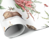 Kleurrijk kerstsymbool 2 cadeaupapier (Rol Hoek)