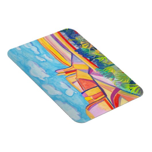 Kleurrijk keuken- en landschapsschilderwerk Mesa Magneet (Rechterzijde)