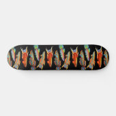 Kleurrijk Killifish Skateboard (Horizontaal)