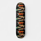 Kleurrijk Killifish Skateboard (Voorkant)