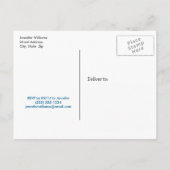 Kleurrijk Kind Zee Life verjaardagsfeestje uitnodi Uitnodiging Briefkaart (Achterkant)