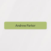 Kleurrijk Kinder Skinny Iron op waterdichte labels (Design 1)