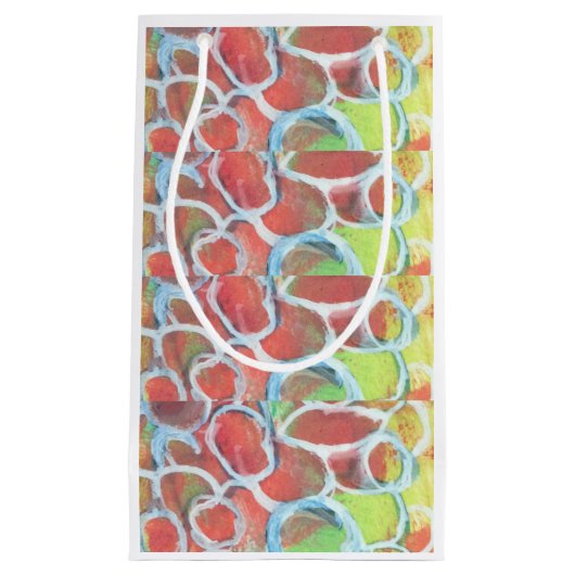 Kleurrijk  klein cadeauzakje (Voorkant)