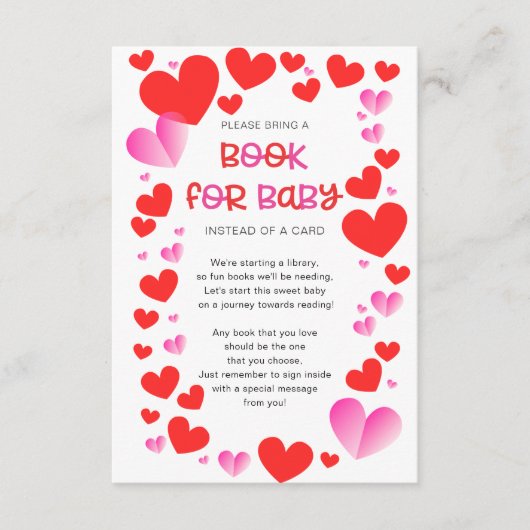 Kleurrijk klein schatboekje voor Baby Enclosure Informatiekaartje (Voorkant)