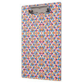 Kleurrijk klembord met geometrisch patroon (Links)