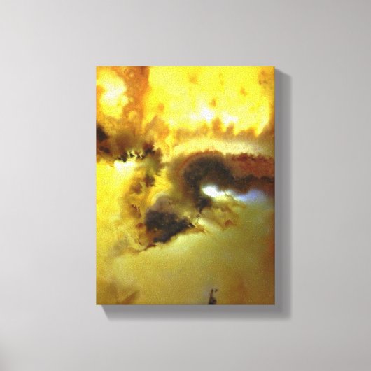 Kleurrijk Kleur Mos Agat Foto Ontwerp Canvas Afdruk (Voorkant)