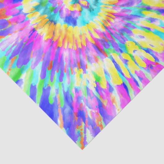 Kleurrijk kleurstofpatroon plakpapier tissuepapier (Detail)