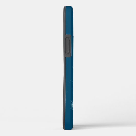 Kleurrijk Koi-vistreksel in blauw water Case-Mate iPhone Case (Achterkant / Rechts)