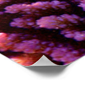 Kleurrijk koraal en tropische vis poster (Hoek)