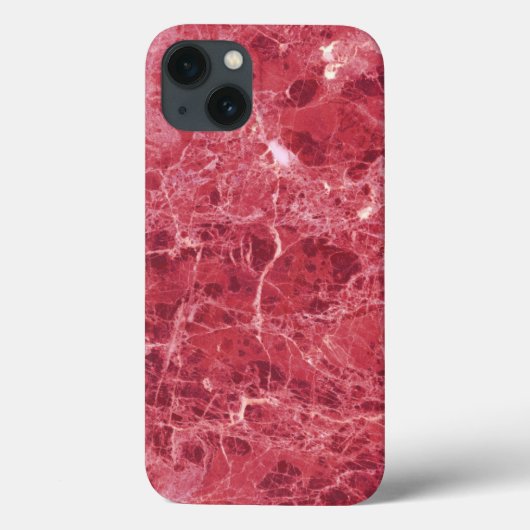 Kleurrijk koraal, rode marmer Case-Mate iPhone case (Achterkant)