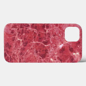 Kleurrijk koraal, rode marmer Case-Mate iPhone case (Achterkant (horizontaal))