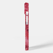 Kleurrijk koraal, rode marmer Case-Mate iPhone case (Achterkant / Links)