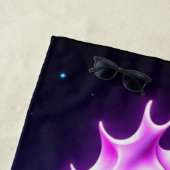 kleurrijk kosmisch zeepaardje strandlaken (In situ)