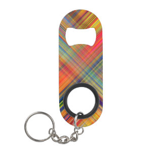 Kleurrijk Kriss Kross Patroon Streep Mini Flessenopener
