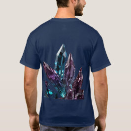 Kleurrijk kristal t-shirt