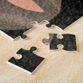 Kleurrijk Kubisme Abstract Gezichten Puzzel (Zijkant)