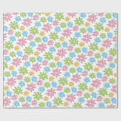 Kleurrijk kunstpatroon voor de zomerverfklever cadeaupapier (Vlak)