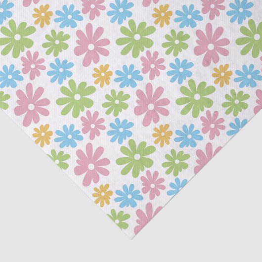 Kleurrijk kunstpatroon voor de zomerverfklever tissuepapier (Detail)