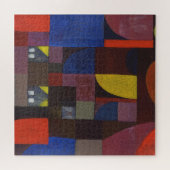 Kleurrijk kunstwerk legpuzzel (Horizontaal)
