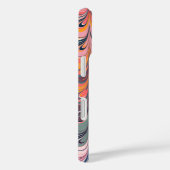 Kleurrijk Kunstzinnig Abstract Marmer Wervelend On Case-Mate iPhone Case (Achterkant / Rechts)