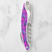 kleurrijk kurkentrekker (Achterkant)