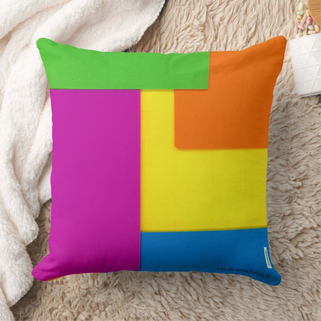 kleurrijk kussen (Deken)