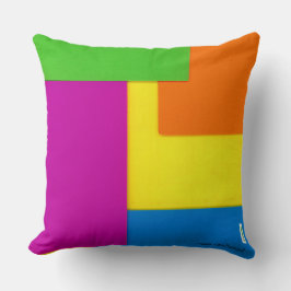 kleurrijk kussen