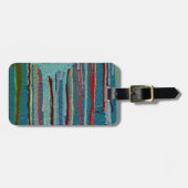 Kleurrijk label. bagagelabel (Voorkant horizontaal)