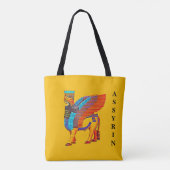 Kleurrijk Lamassu Tas (Achterkant)