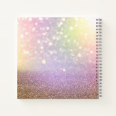 Kleurrijk lampje notitieboek (Achterkant)