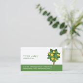 Kleurrijk Landscaping Visitekaartje (Staand voorkant)