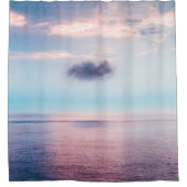 Kleurrijk landschap douchegordijn (Voorkant)