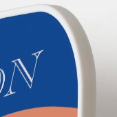 Kleurrijk landschap in berggebied Groen Pickleball Paddle (Links Detail)