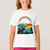 Kleurrijk landschap t-shirt (Voorkant)