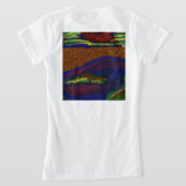 Kleurrijk Landschap T-shirt (Laag Achter)