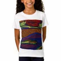 Kleurrijk Landschap T-shirt