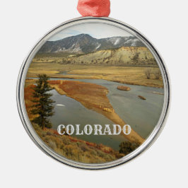 Kleurrijk landschap vakantie in Colorado Keramisch Ornament