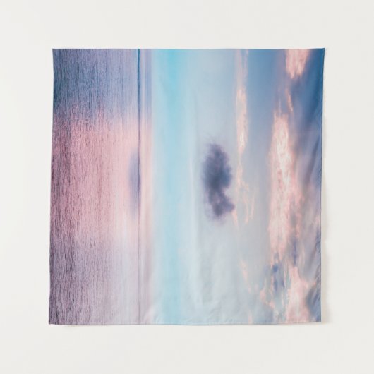 Kleurrijk landschap wandkleed (Voorkant (horizontaal))