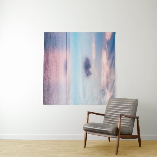 Kleurrijk landschap wandkleed (In Situ (horizontaal))