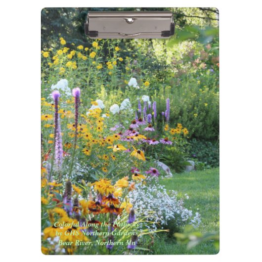 Kleurrijk langs de weg! Drie tuinen ontmoeten elka Klembord (Voorkant)