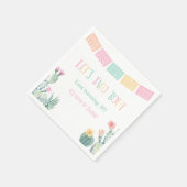 Kleurrijk Laten we praten over een Fiesta Baby sho Servet (Hoek)