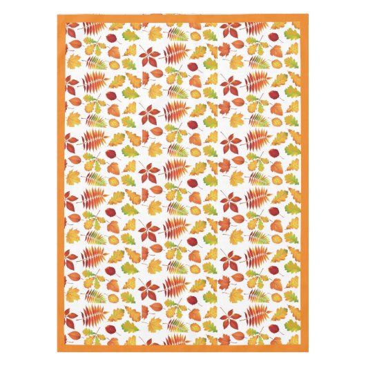 Kleurrijk lederpatroon / jaars stijlvol zelfdecor tafelkleed (Voorkant)