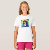 Kleurrijk leeuw T-shirt (Voorkant volledig)