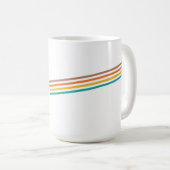 Kleurrijk leeuwengezicht – Levendig Artistiek Koffiemok (Voorkant rechts)