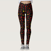 Kleurrijk lef leggings (Voorkant)
